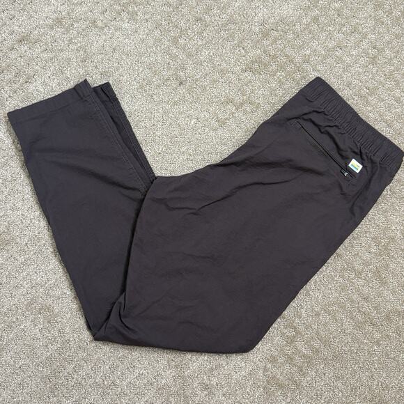 Vuori Climber Pants Mens XXL Charcoal Gray Slim Fit Ripstop Elastic Waist - Picture 4 of 16